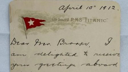 Titanik’in “kehanet” mektubu: 400 bin dolardan alıcı buldu