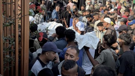 İsrail’in Gazze’ye taarruzlarında 48 saatte 90 Filistinli ömrünü yitirdi