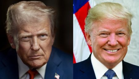 Trump’ın yeni resmi portresi: Sabıka fotoğrafından başkanlık imajına